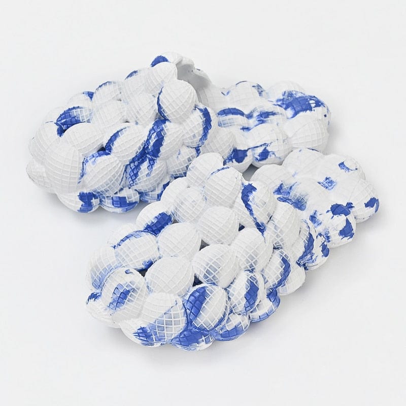 Bubblies™ Bubble Slides - Graphic Blue / White / 3 - 4 men / 4.5 - 5.5 women / 35 - 36 EU Bubble Slide Bubblies
