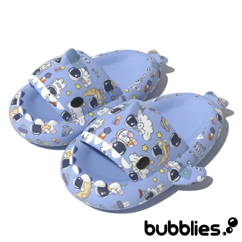 Sharkies™ Shark Slides - Astro LightBlue / 3 - 4 men / 4.5 - 5.5 women / 35 - 36 EU Shark Slides Bubblies