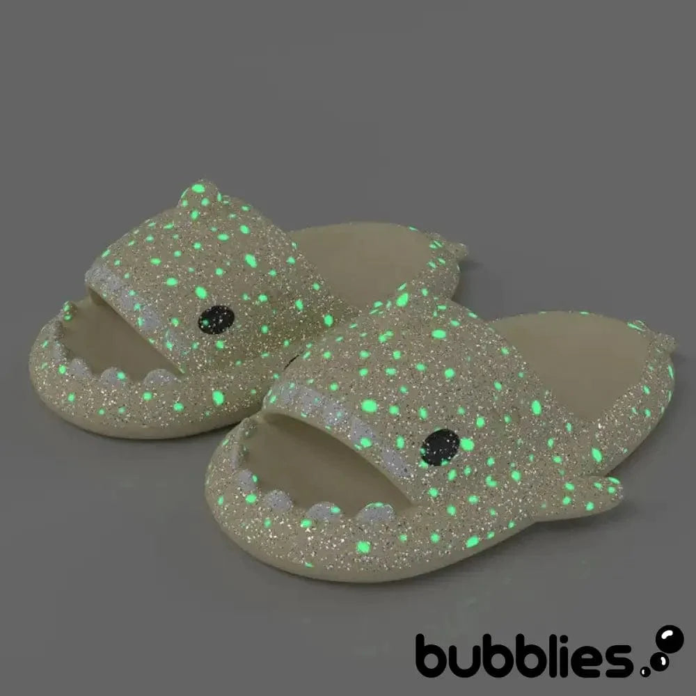 Sharkies™ Shark Slides - Galaxy Beige / 3 - 4 men / 4.5 - 5.5 women / 35 - 36 EU Shark Slides Bubblies