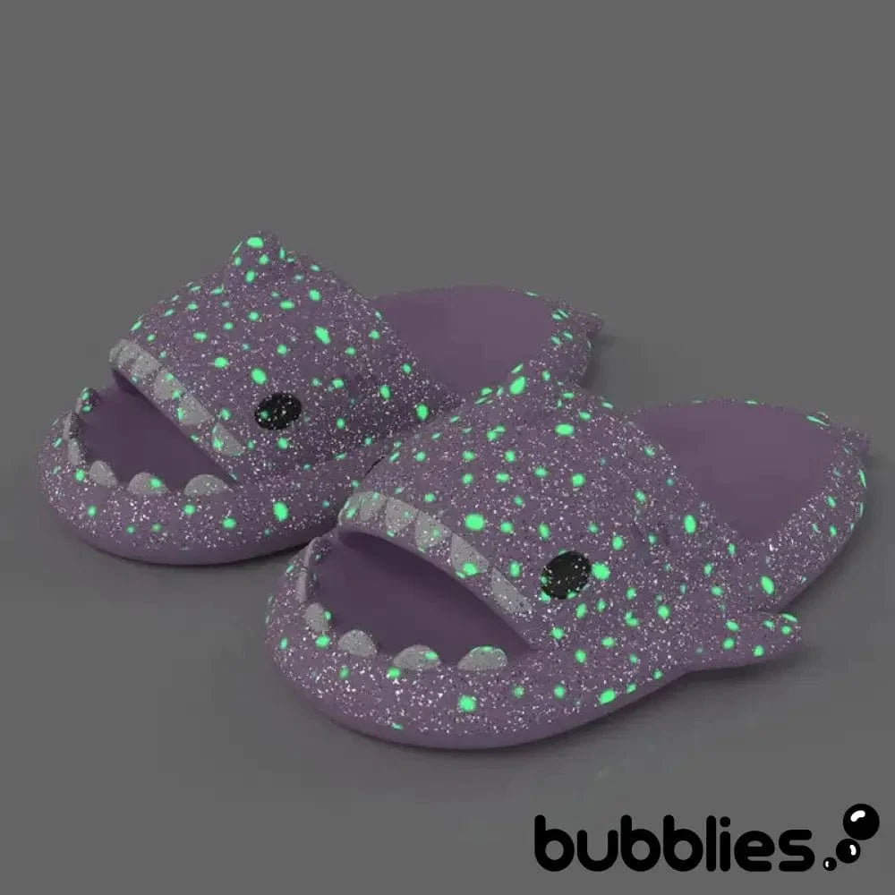 Sharkies™ Shark Slides - Galaxy Grape Purple / 3 - 4 men / 4.5 - 5.5 women / 35 - 36 EU Shark Slides Bubblies