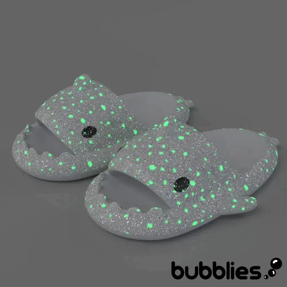 Sharkies™ Shark Slides - Galaxy Light Grey / 3 - 4 men / 4.5 - 5.5 women / 35 - 36 EU Shark Slides Bubblies