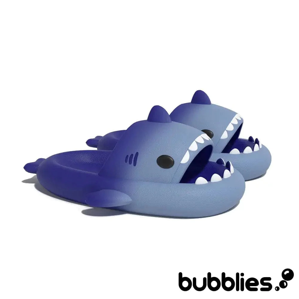 Sharkies™ Shark Slides - Gradient Dark Blue / 3 - 4 men / 4.5 - 5.5 women / 35 - 36 EU Shark Slides Bubblies