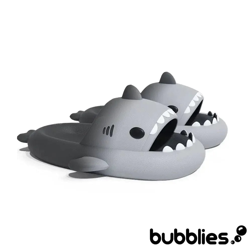 Sharkies™ Shark Slides - Gradient Dark Gray / 3 - 4 men / 4.5 - 5.5 women / 35 - 36 EU Shark Slides Bubblies
