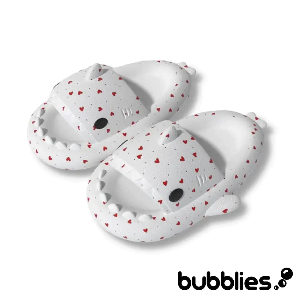 Sharkies™ Shark Slides - Love 3 - 4 men / 4.5 - 5.5 women / 35 - 36 EU Shark Slides Bubblies