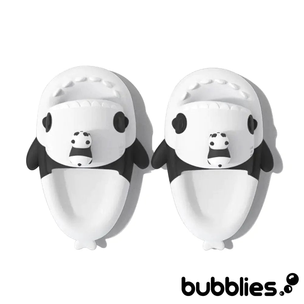 Sharkies™ Shark Slides - Panda 3 - 4 men / 4.5 - 5.5 women / 35 - 36 EU Shark Slides Bubblies