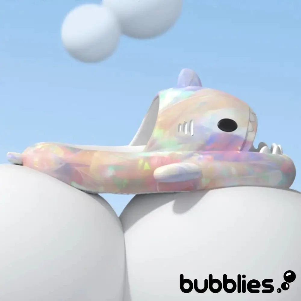 Sharkies™ Shark Slides - Rainbow Shark Slides Bubblies