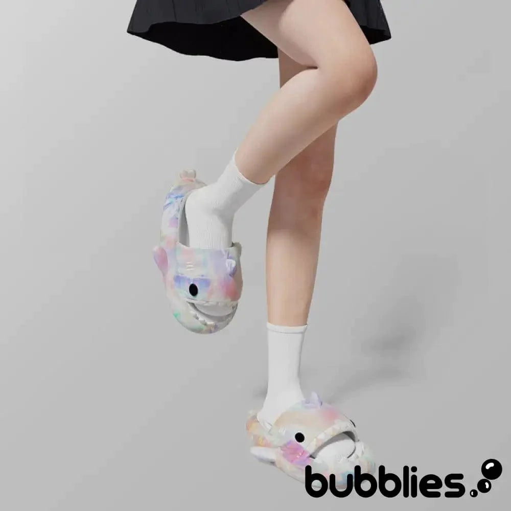 Sharkies™ Shark Slides - Rainbow Shark Slides Bubblies