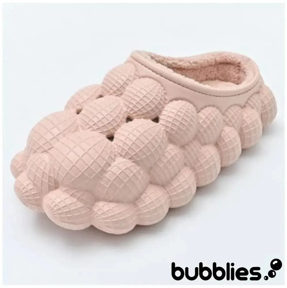 Bubblies™ Bubble Shoes with Fur - Pink 3 - 4 men / 4.5 - 5.5 women / 35 - 36 EU 0 Bubblies