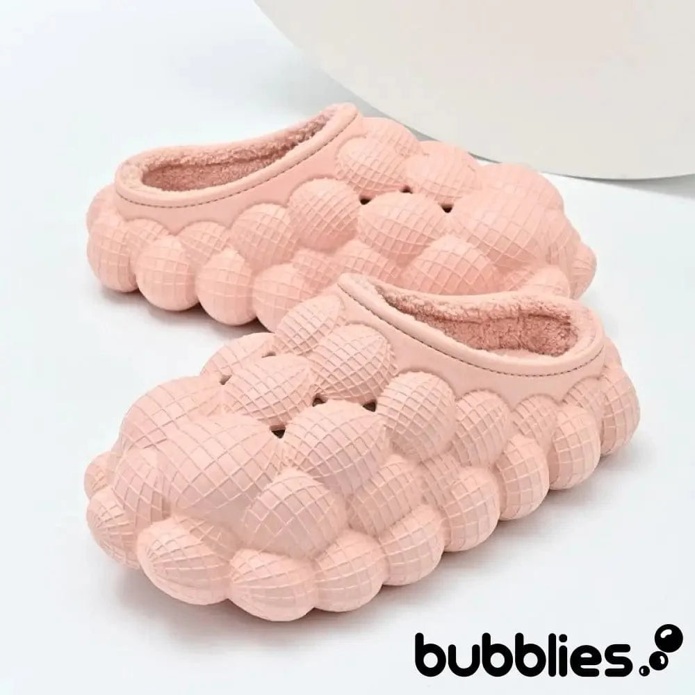 Bubblies™ Bubble Shoes with Fur - Pink 0 Bubblies