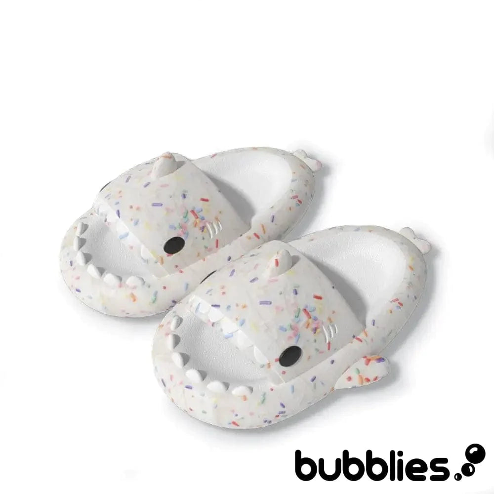 Sharkies™ Shark Slides - Sprinkles 3 - 4 men / 4.5 - 5.5 women / 35 - 36 EU Shark Slides Bubblies